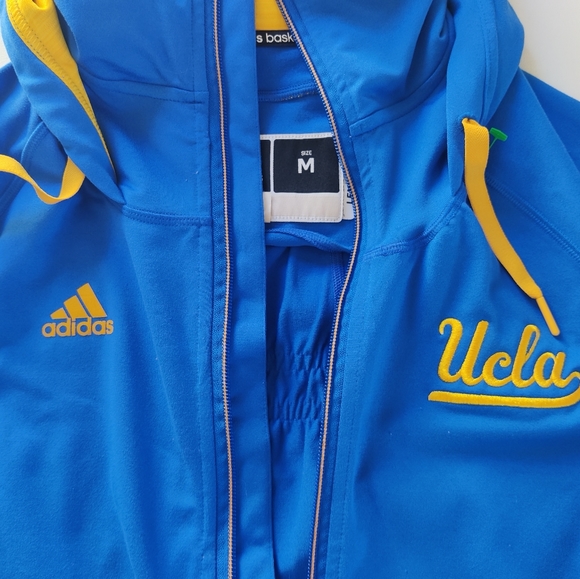 Adidas Basketball UCLA Jacket +0 with Hoodie and " - Picture 3 of 8